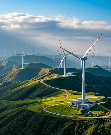 Generación de energía eólica